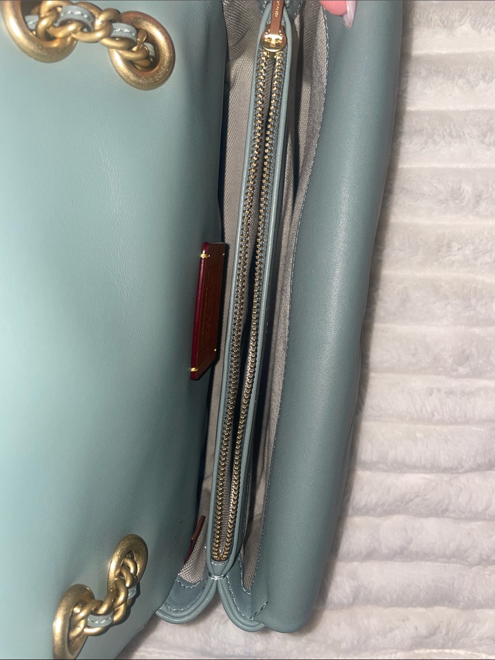 New Sage Coach Quilted Tabby 26 - Picture 10 of 13
